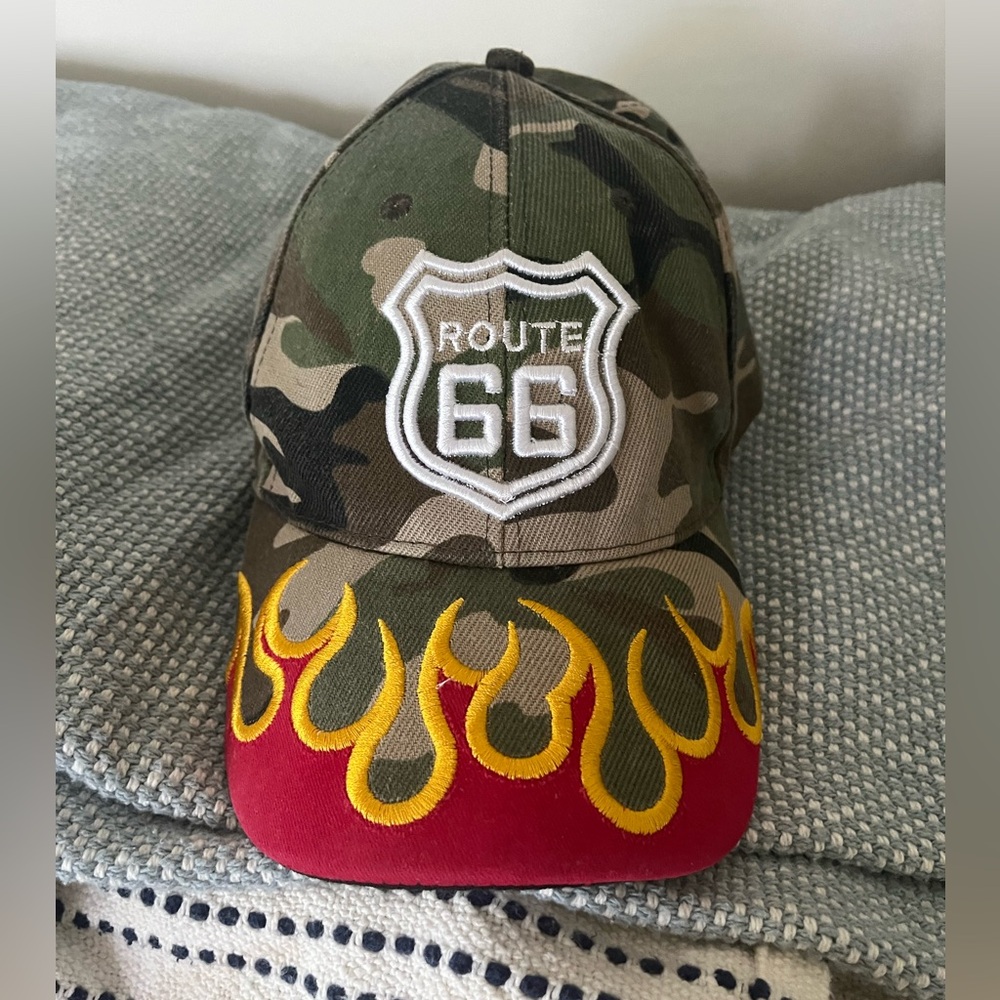 Route 66 Camo Ball Cap!